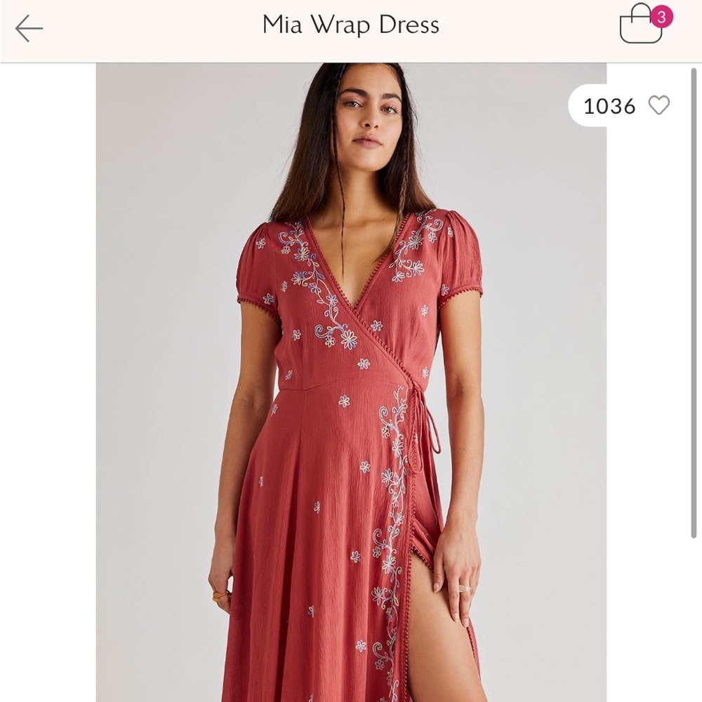 Mia wrap dress